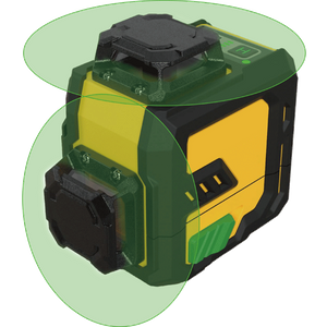 LS-3JG Mini 3*360&deg; laser level (2V*360&deg;-1H*360&deg;-6 cross)