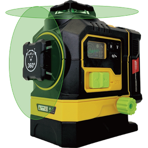 MN-3RG 3*360&deg; Self-leveling cross line laser level
