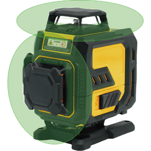 LS-4JG 4D 16-Line 4&times;360&deg; Self-Leveling Green Laser Level
