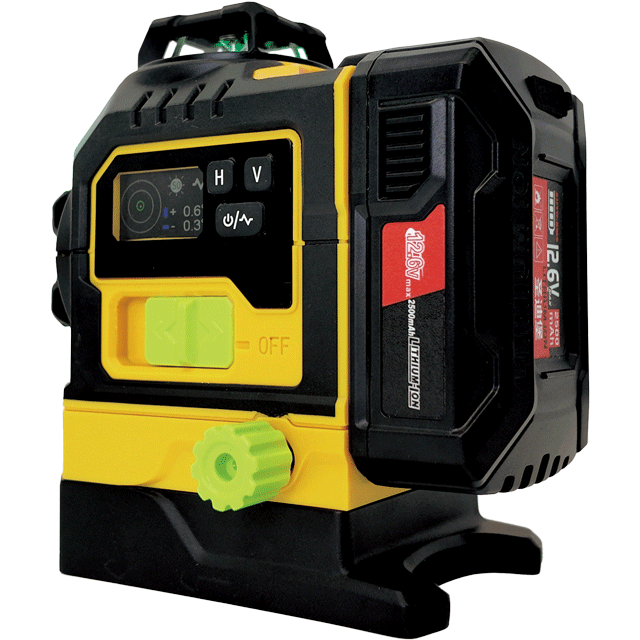MN-3RG 3*360&deg; Self-leveling cross line laser level