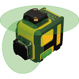 3D Mini Pocket Laser Level LD-3FG