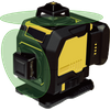 LS-4HG 4*360&deg; Self-leveling cross line laser level